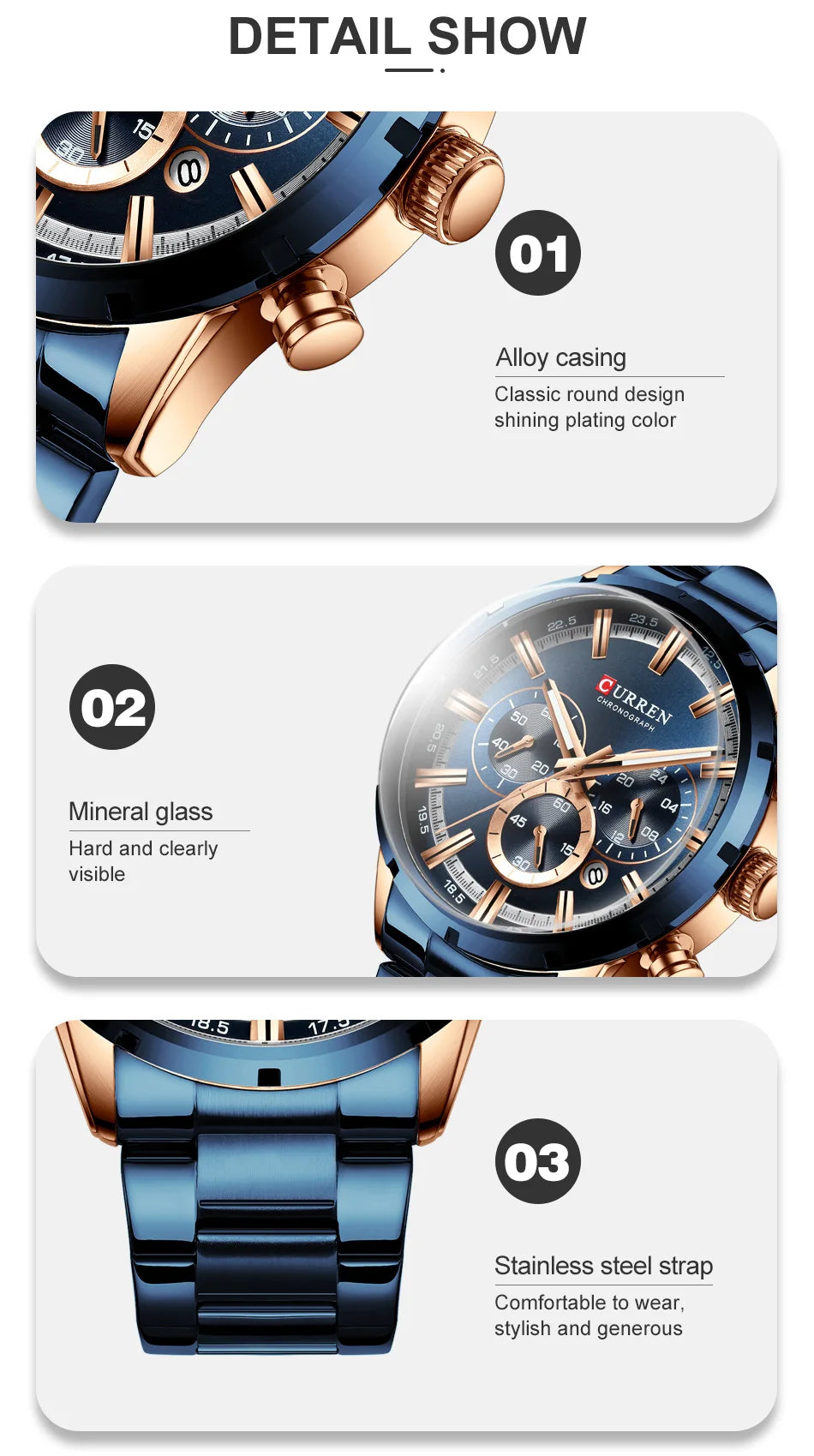 Men Watch Top Brand Luxury