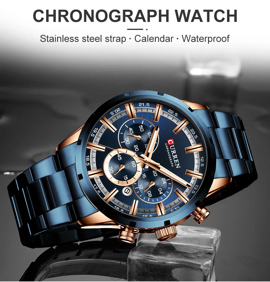 Men Watch Top Brand Luxury