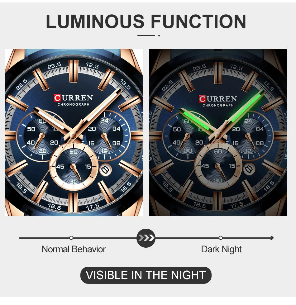 Men Watch Top Brand Luxury