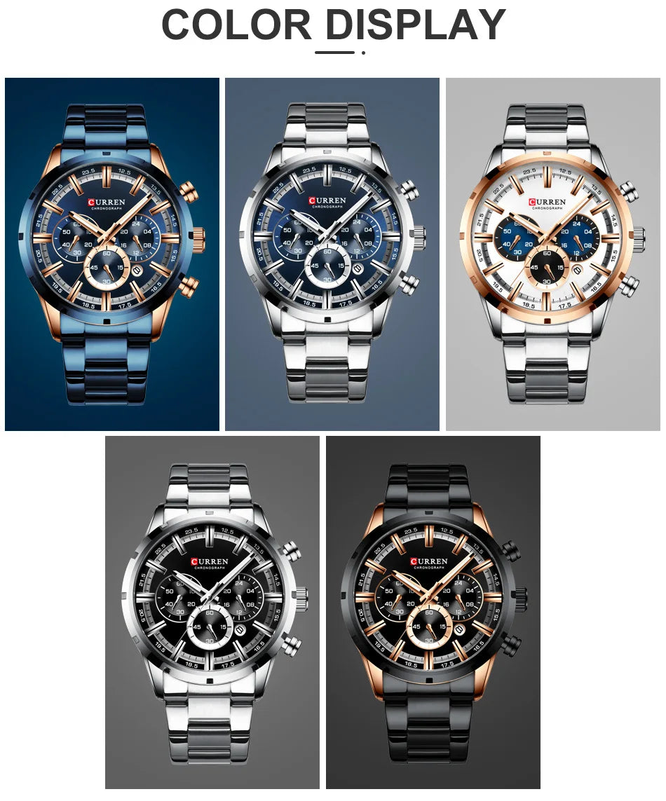 Men Watch Top Brand Luxury