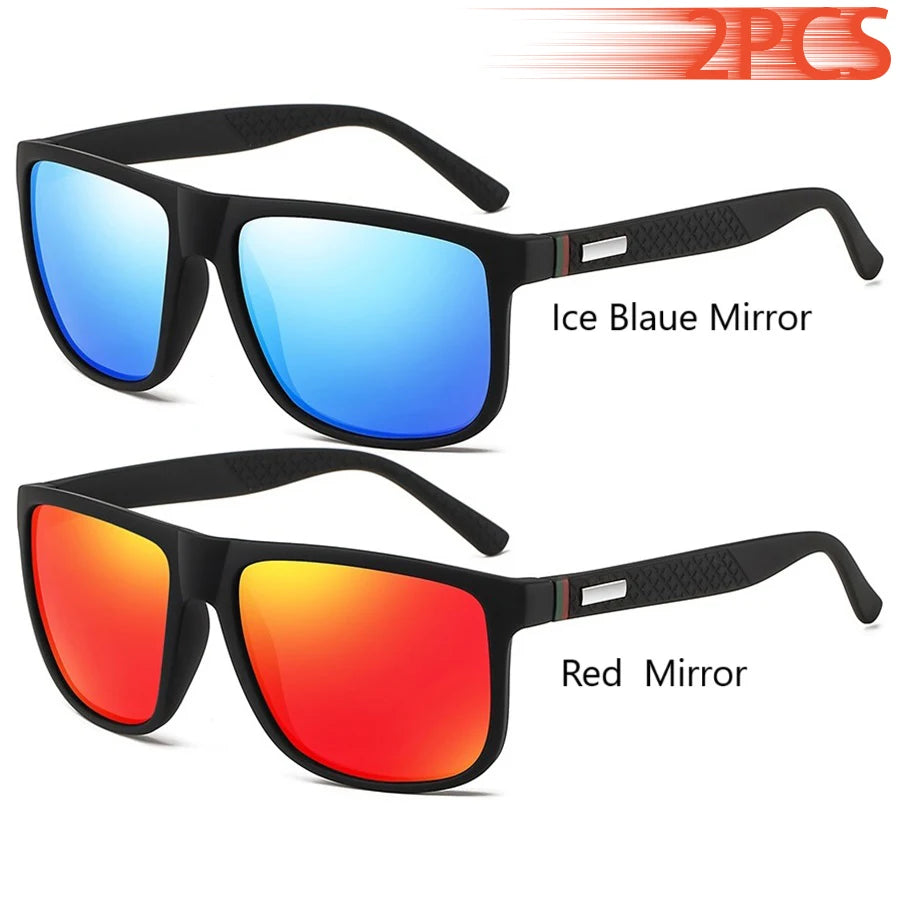 Fashion Vintage Square Sunglasses Men and Women
