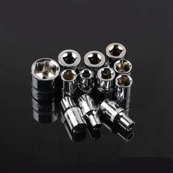 12 Pcs Set Wrench Socket Set Motorcycle Bicycle Repairing Tool