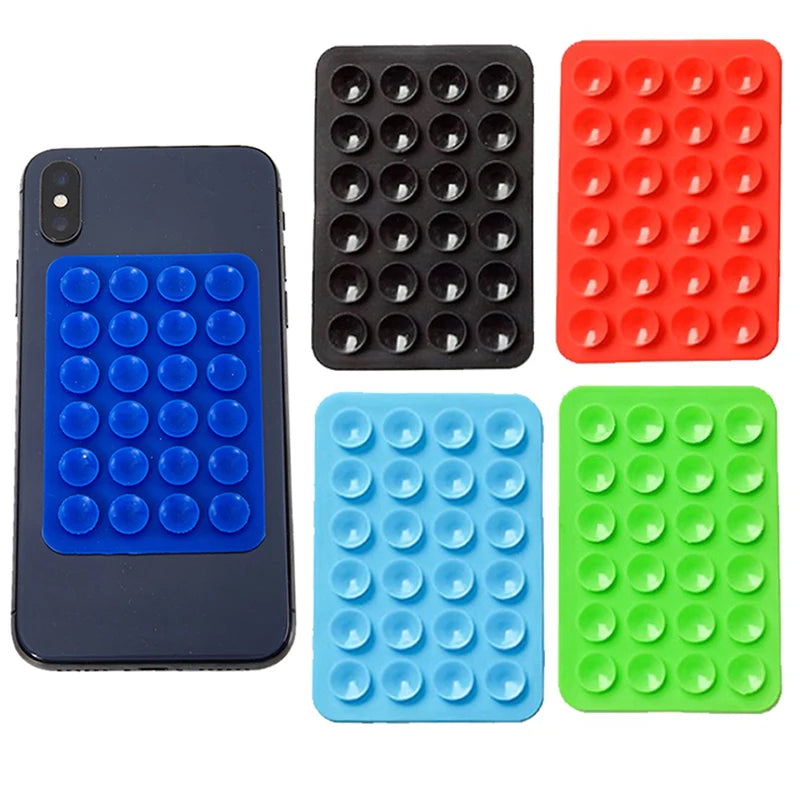 Silicone Suction Pad For Mobile Phone Fixture Suction Cup Backed