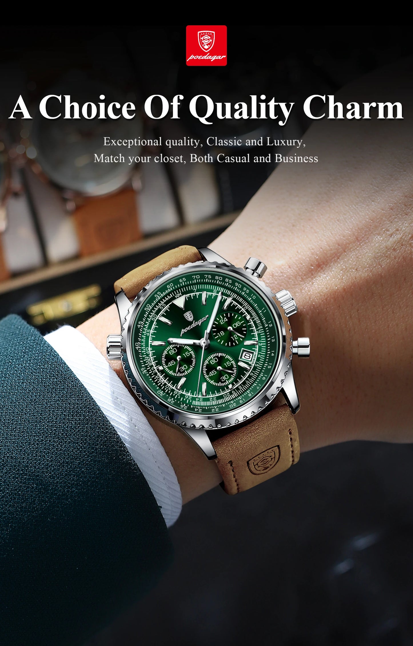Luxury Man Watch Quartz