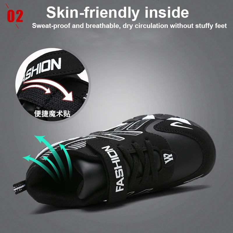 Kids Fashion Sneakers Boys Tennis Shoes