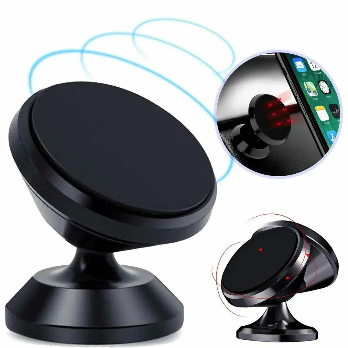 Magnetic Car Phone Holder Magnet Mount Bracket Stick on Car