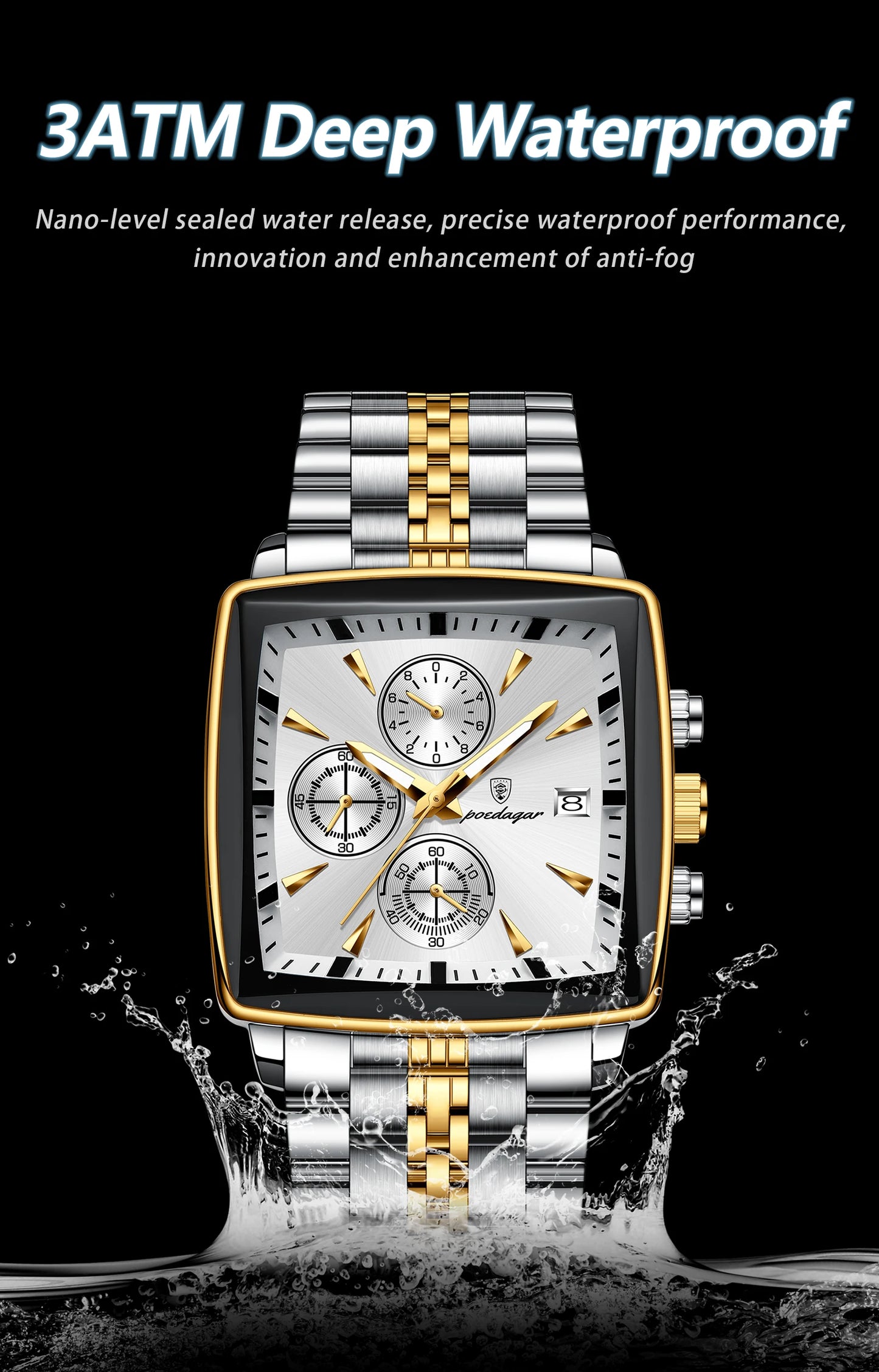 Luxury Square Watch