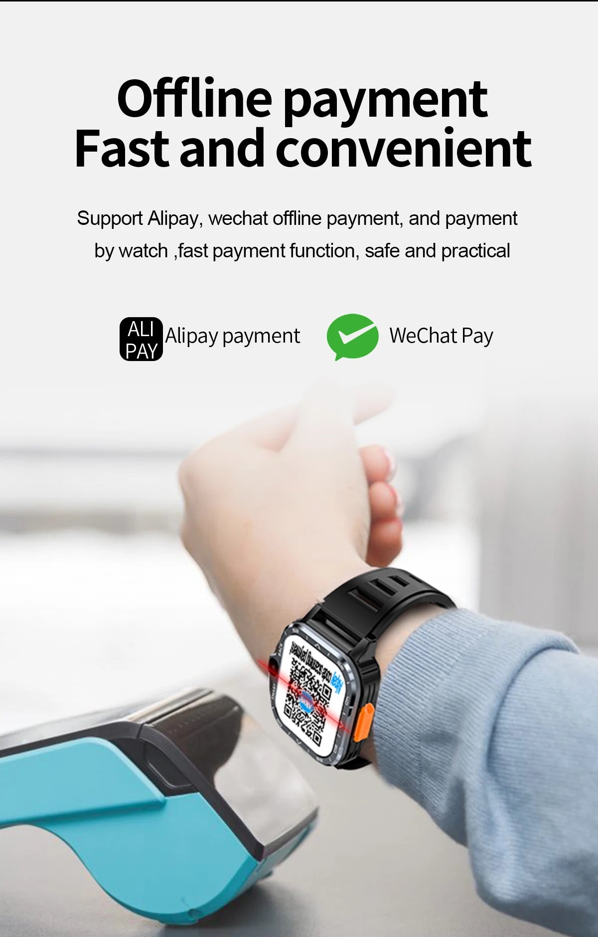 Android Smart Watch Men GPS 16G/64G ROM