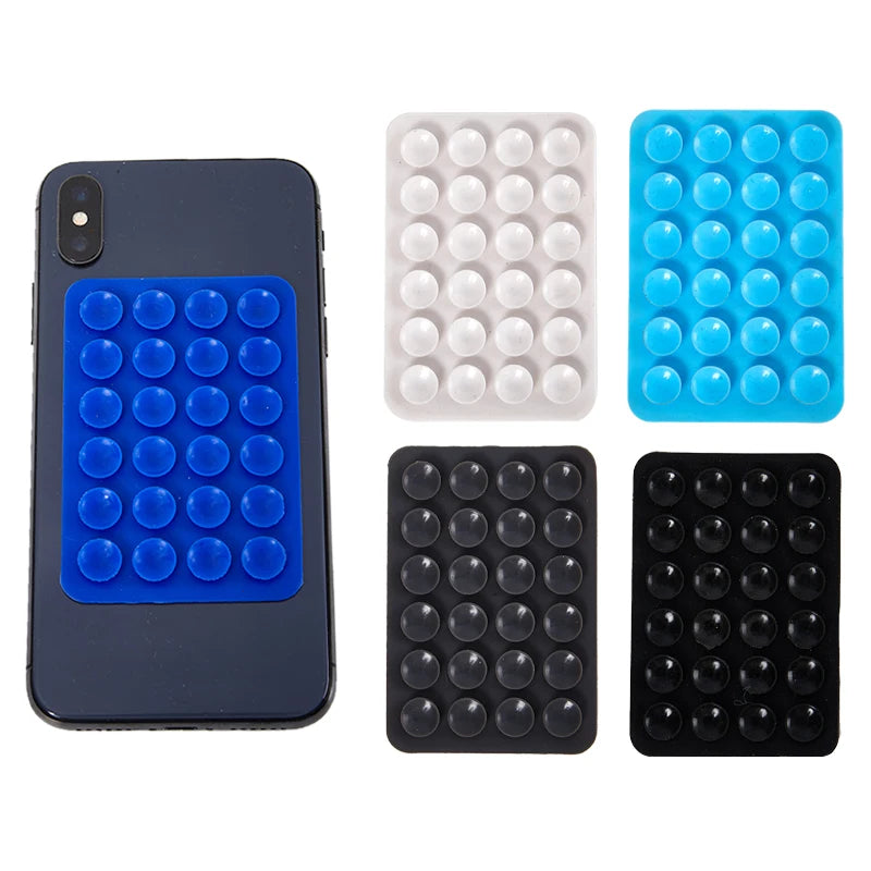 Silicone Suction Pad For Mobile Phone Fixture Suction Cup Backed