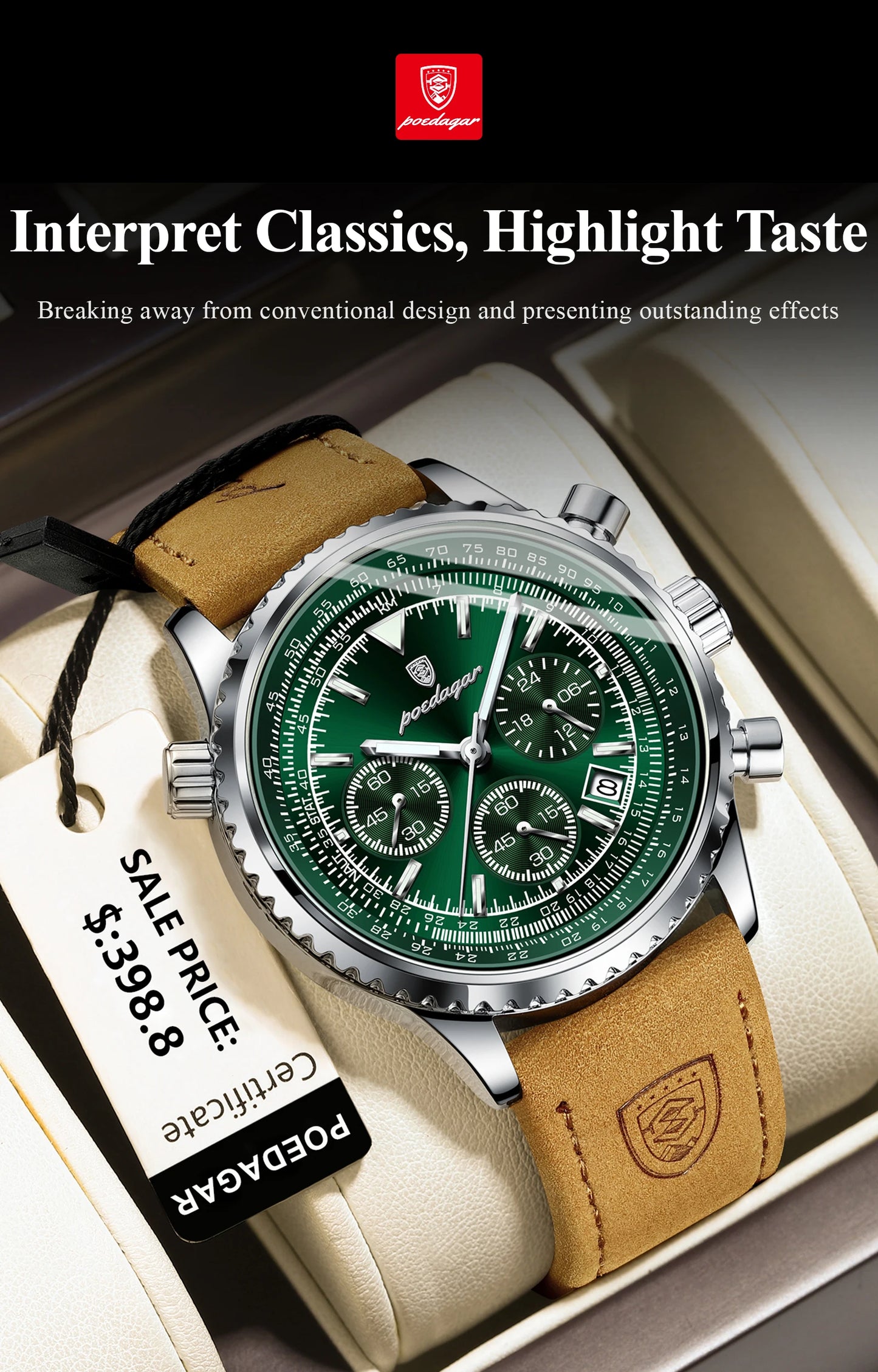 Luxury Man Watch Quartz