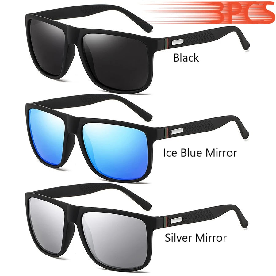 Fashion Vintage Square Sunglasses Men and Women