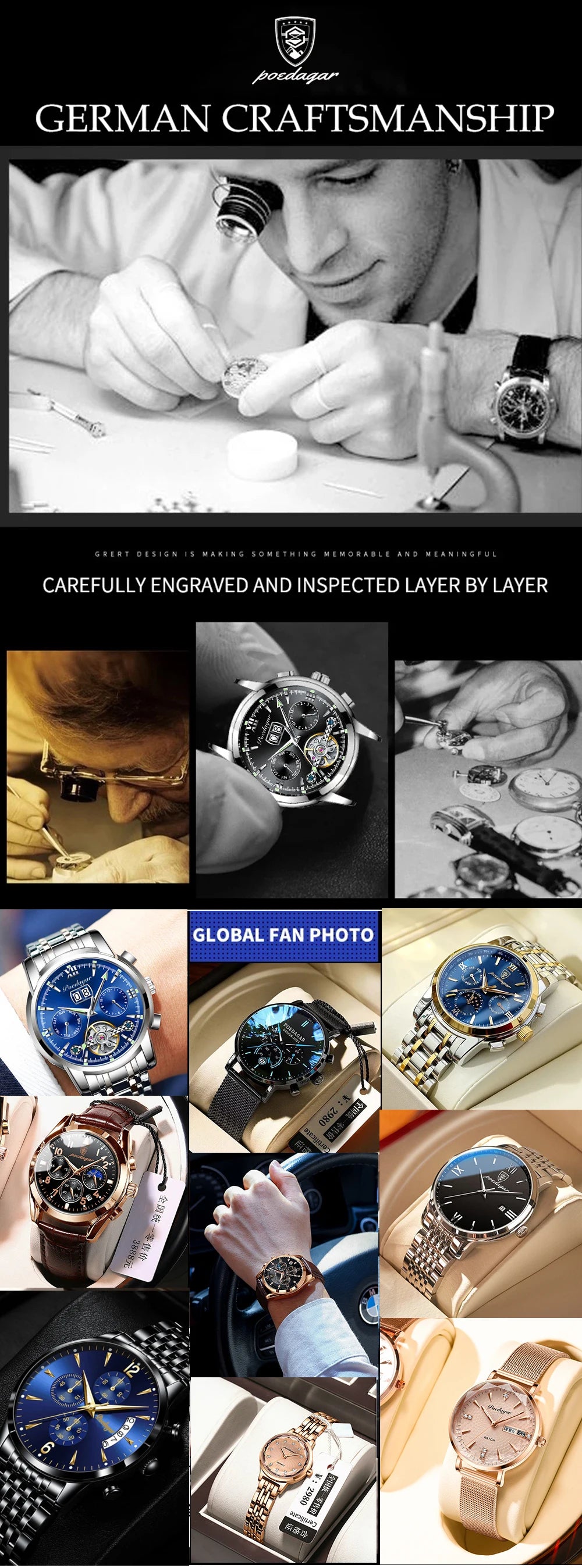 Luxury Man Watch Quartz