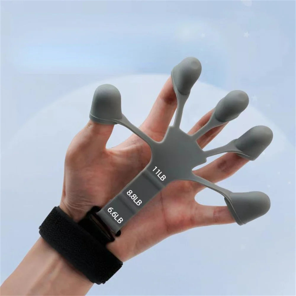 Exercise Finger 5 Finger Silicone Wrist Puller