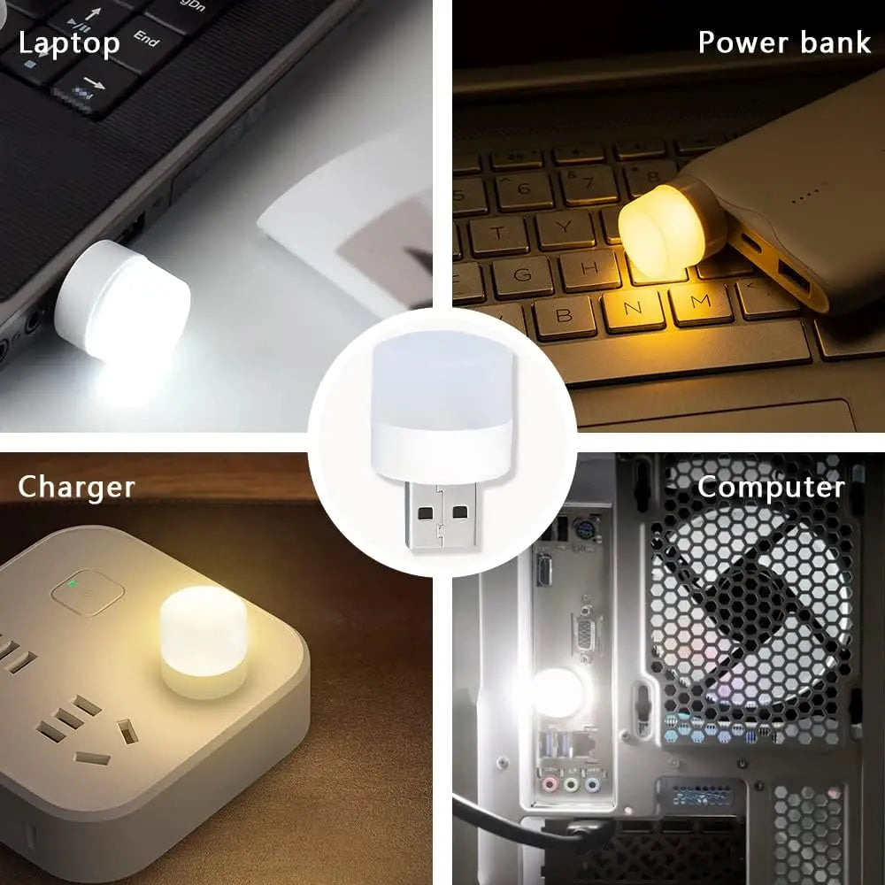 Mini USB Night Light Warm