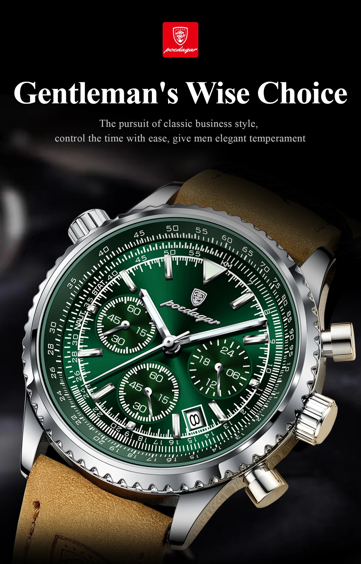 Luxury Man Watch Quartz