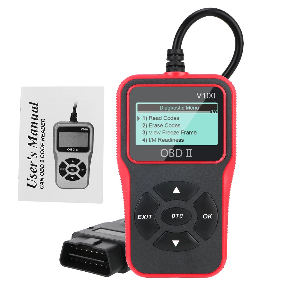 OBD 2 Scanner OBD2 Code Reader V100 Universal Car Diagnostic Tools