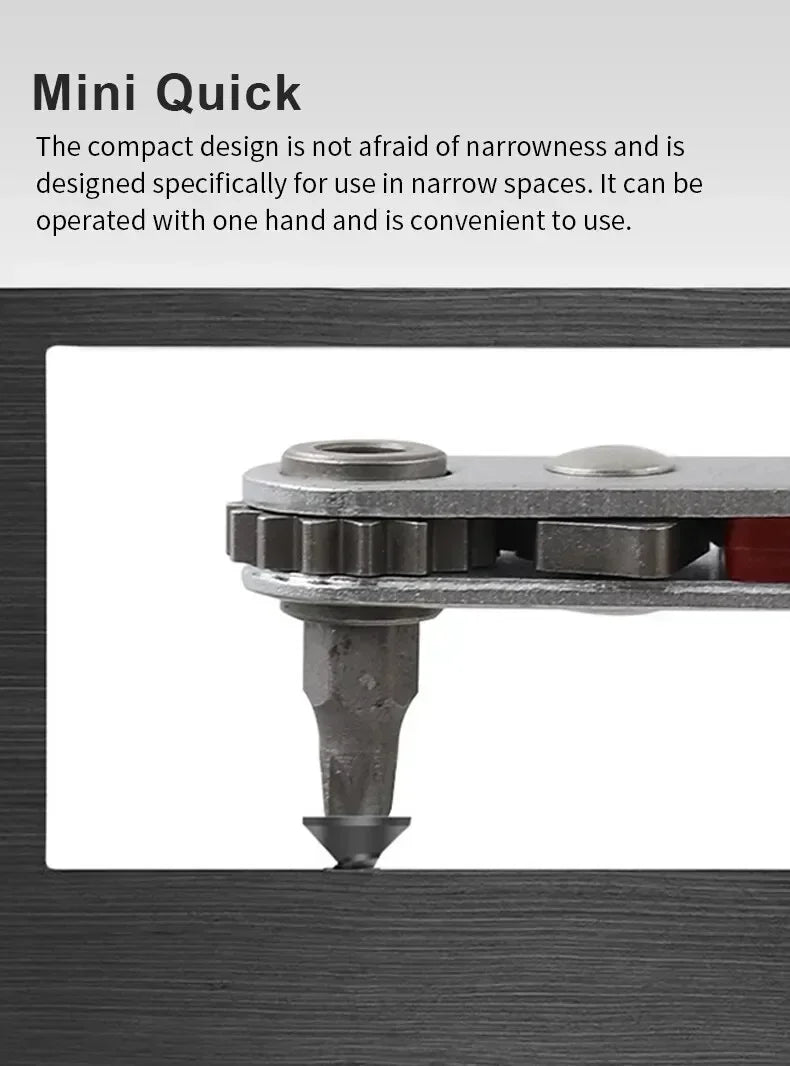 Multifunctional Bidirectional Forward and Reverse Ratchet screwdriver