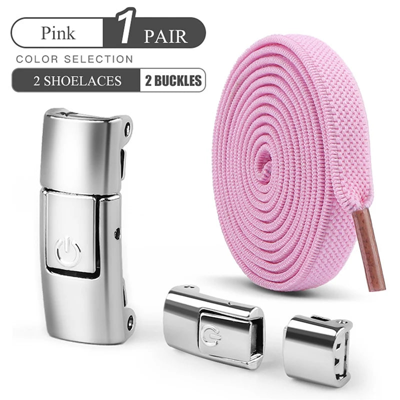 8mm No Tie Shoe Laces Without Ties
