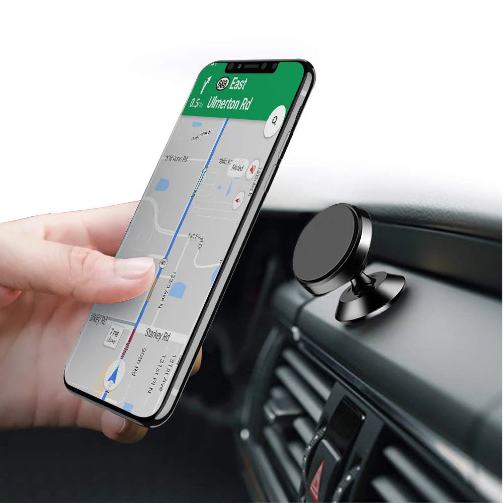 Magnetic Car Phone Holder Magnet Mount Bracket Stick on Car