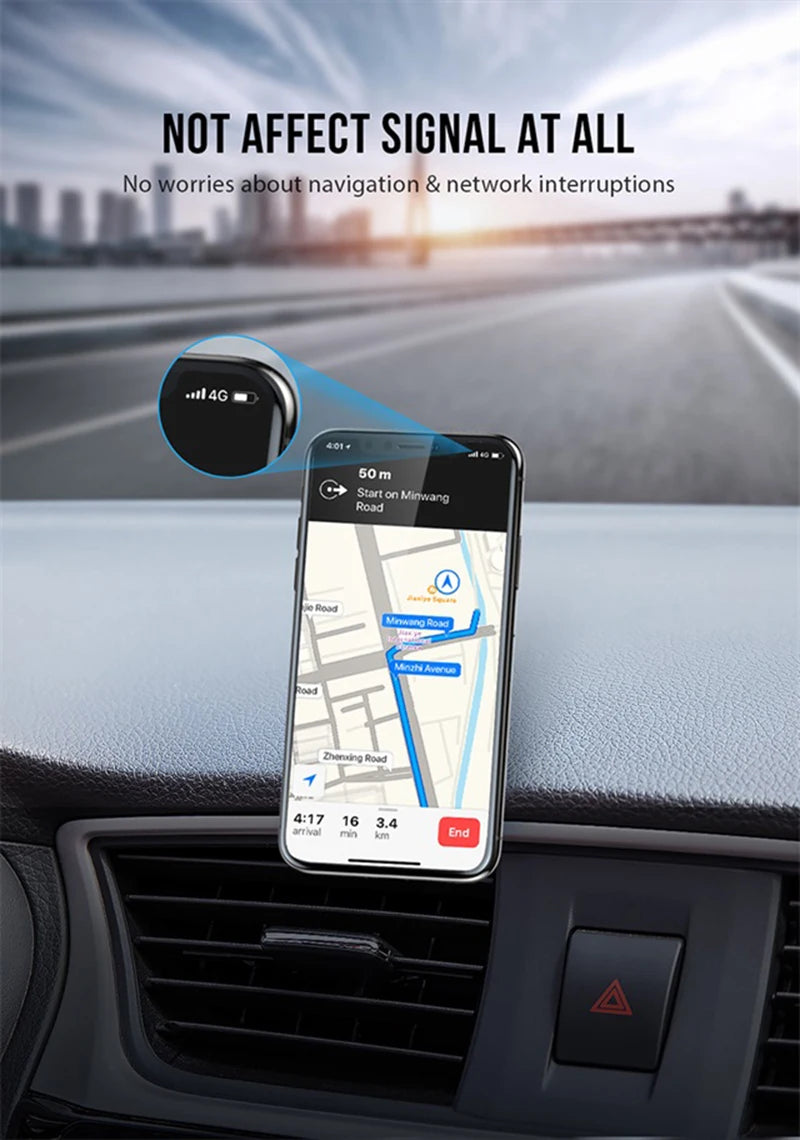Magnetic Car Phone Holder Magnet Mount Bracket Stick on Car