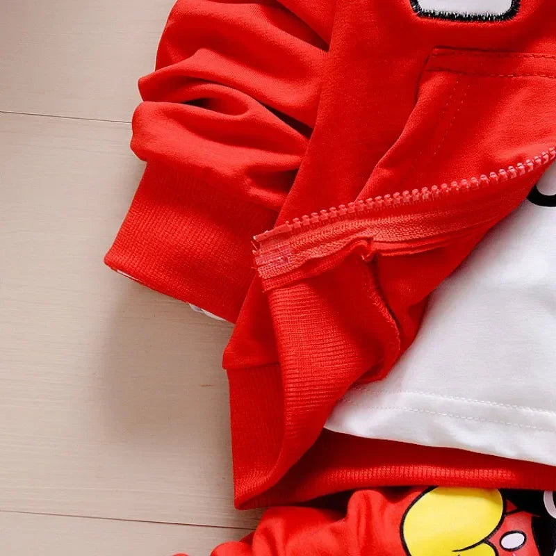 Boys Clothes Set Cute Mickey Cotton