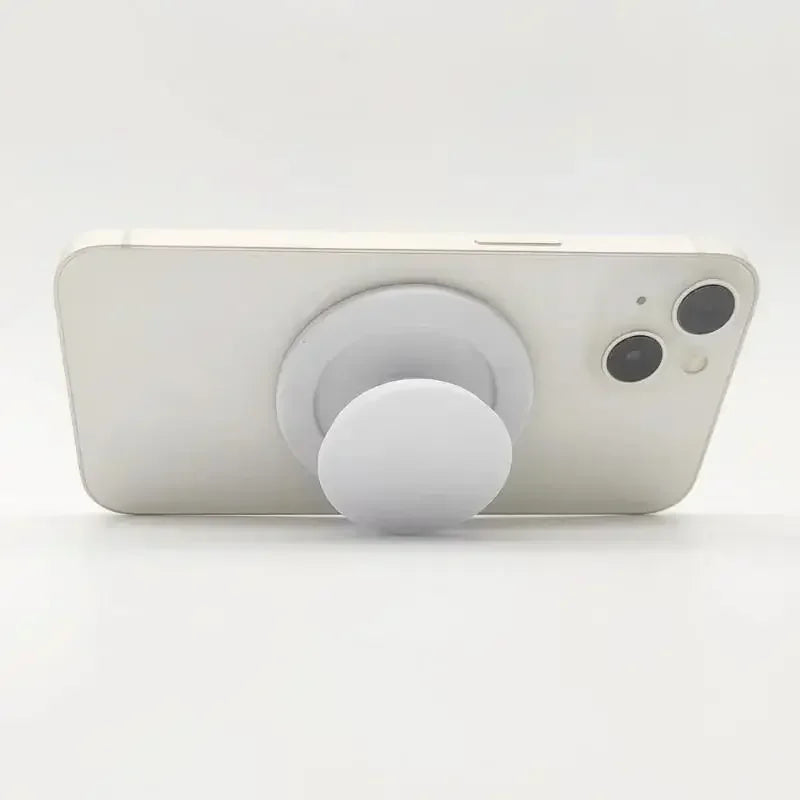 Magnetic Folding Mobile Phone Grip Holder Socket Pocket Support for Magsafe IPhone Mac Samsung Safe Ring Finger Expanding Stand