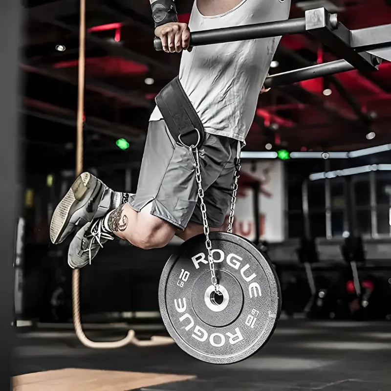 Weight Lifting Back Gym With Chain