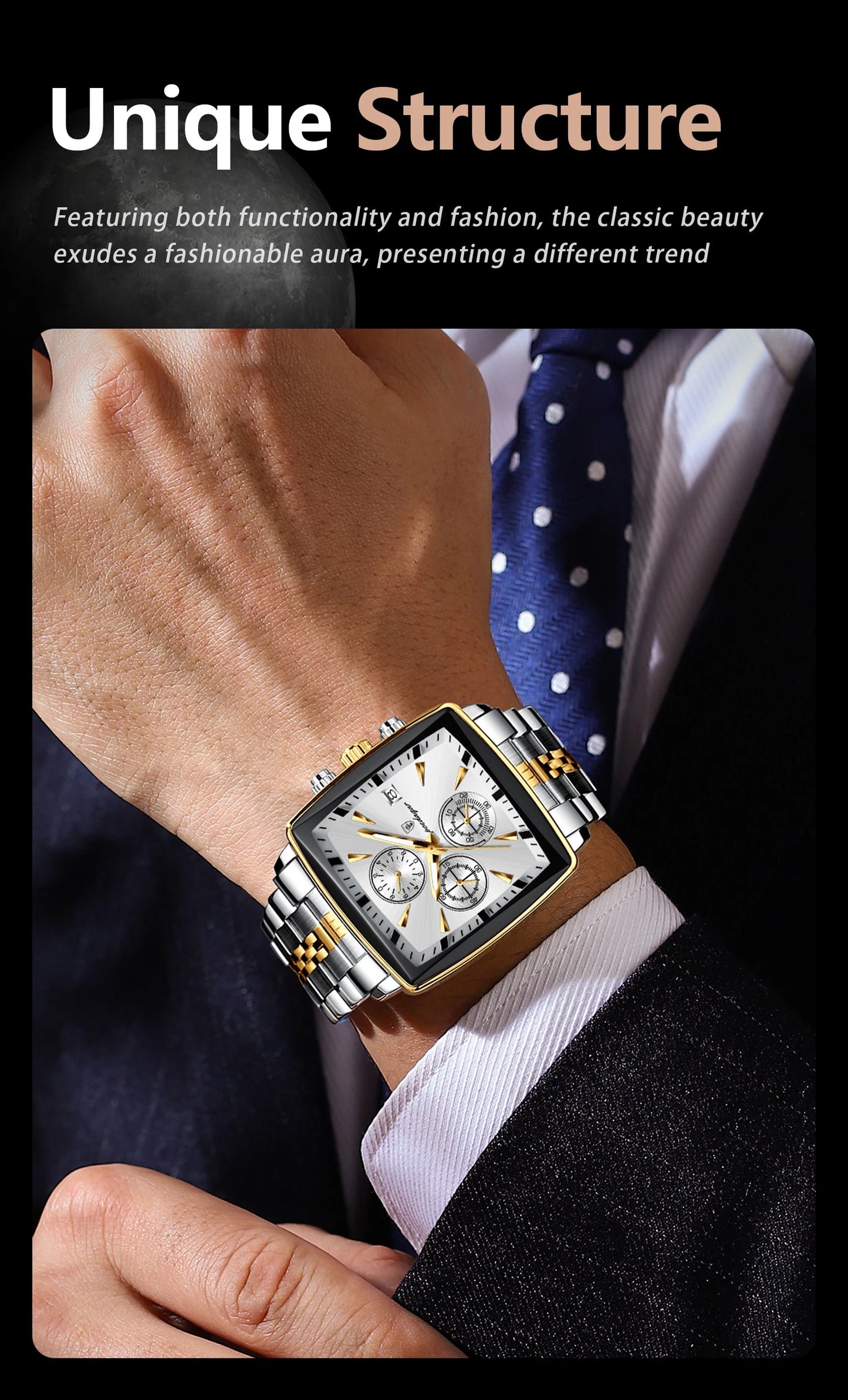 Luxury Square Watch
