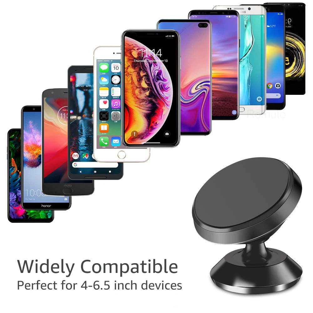 Magnetic Car Phone Holder Magnet Mount Bracket Stick on Car