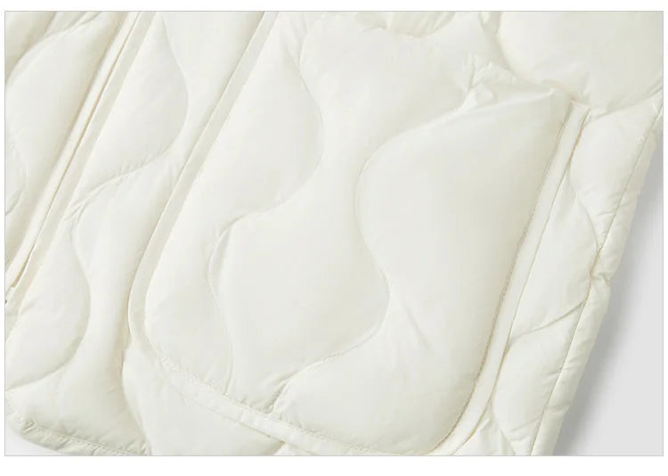 Semir Down Jacket Women Solid Color Three-Proof Loose Casual Style New Winter 2024 Lazy Baseball Collar Lightweight Coat