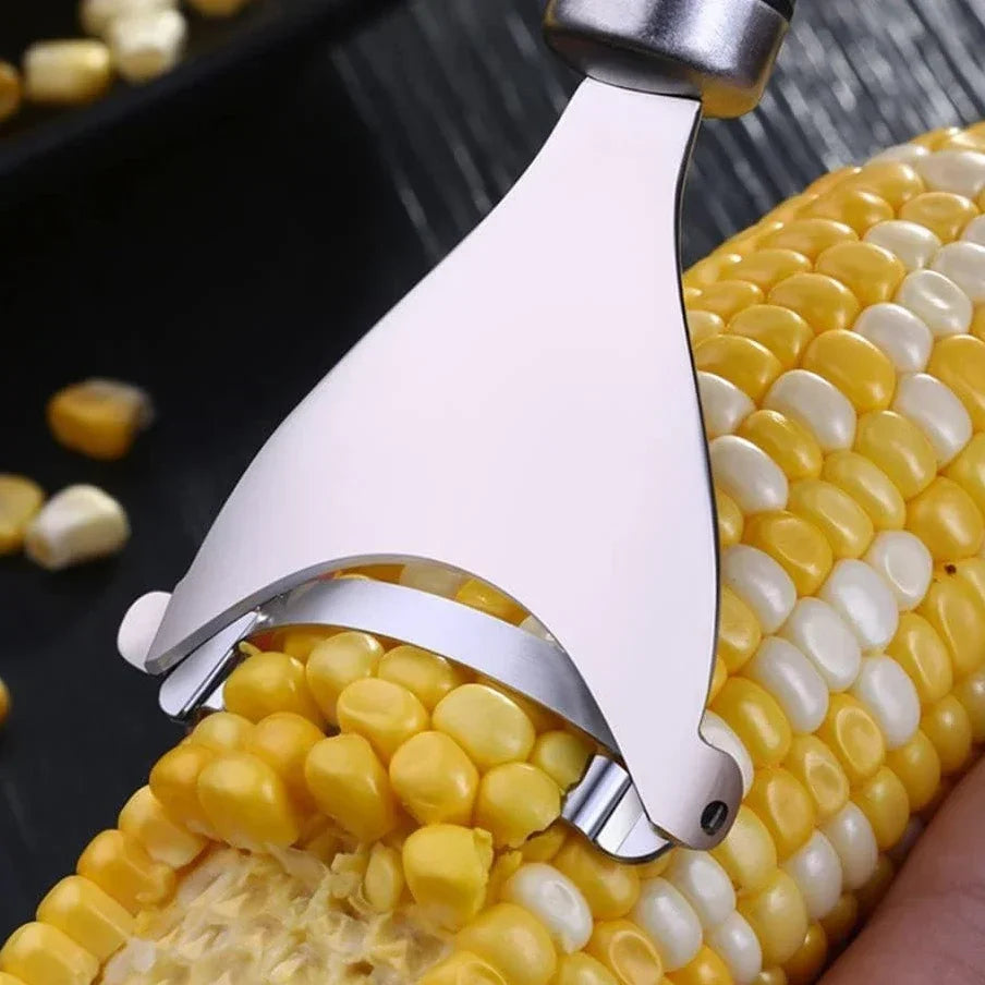 Stainless Steel Corn Peeler Serrated Corn Stripper
