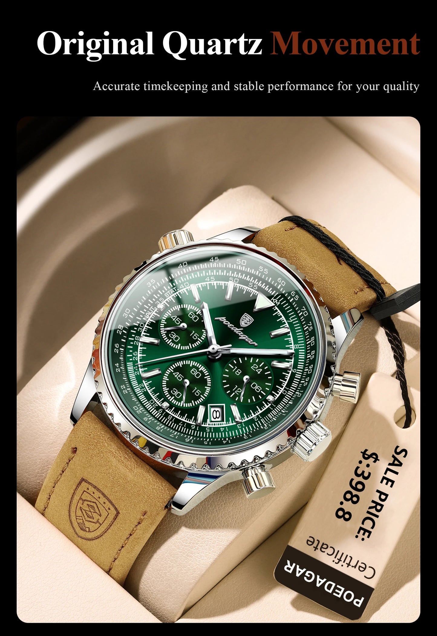 Luxury Man Watch Quartz