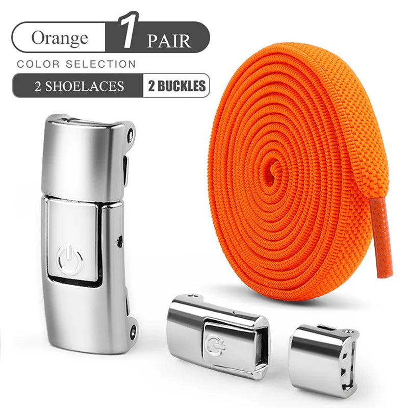 8mm No Tie Shoe Laces Without Ties