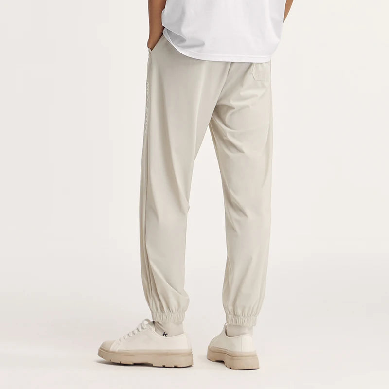 Semir Casual Trousers Men Cool Feeling Sun Protection Sporty Loose Cuffed Trousers Summer Long Trousers Printed Trousers