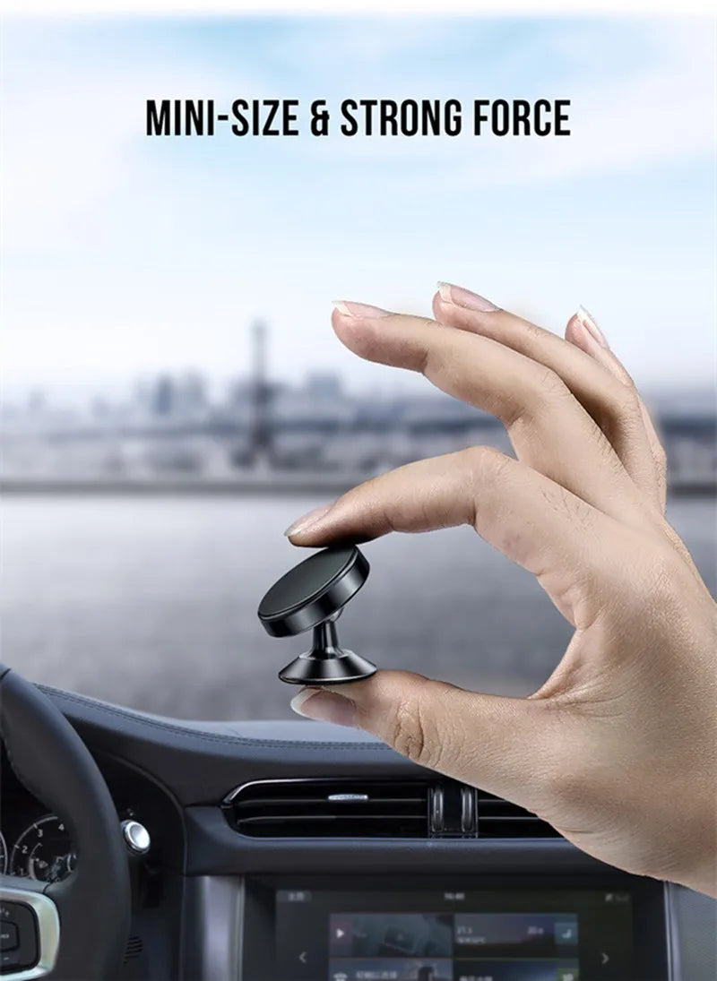 Magnetic Car Phone Holder Magnet Mount Bracket Stick on Car