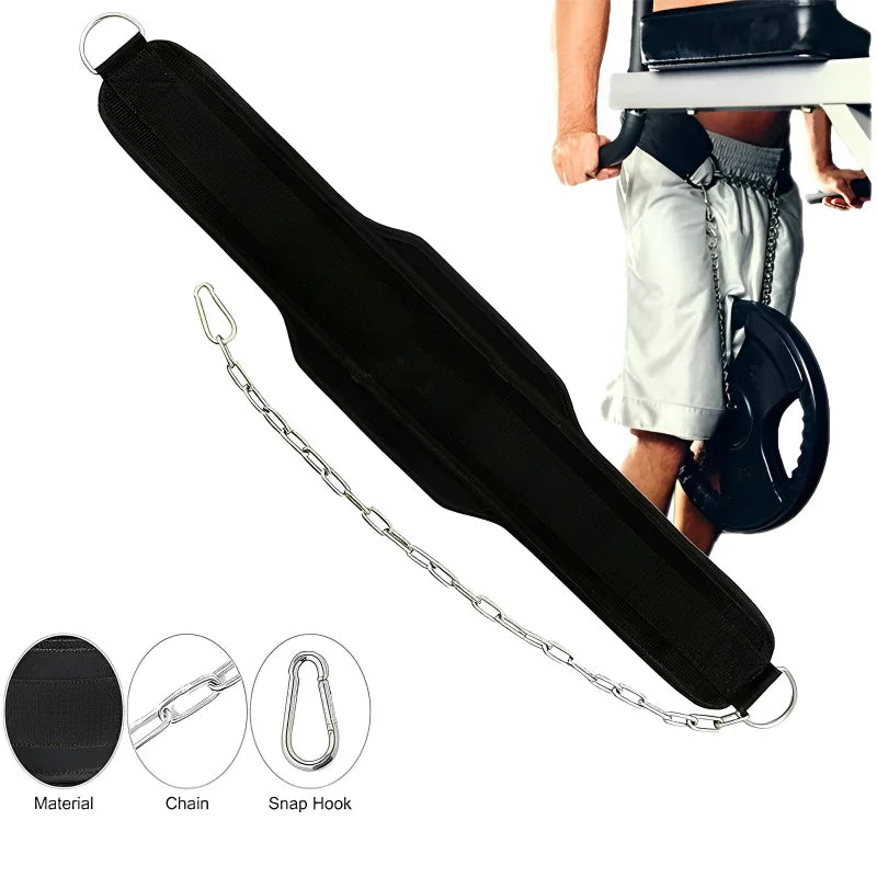 Weight Lifting Back Gym With Chain