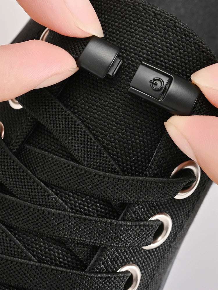 8mm No Tie Shoe Laces Without Ties