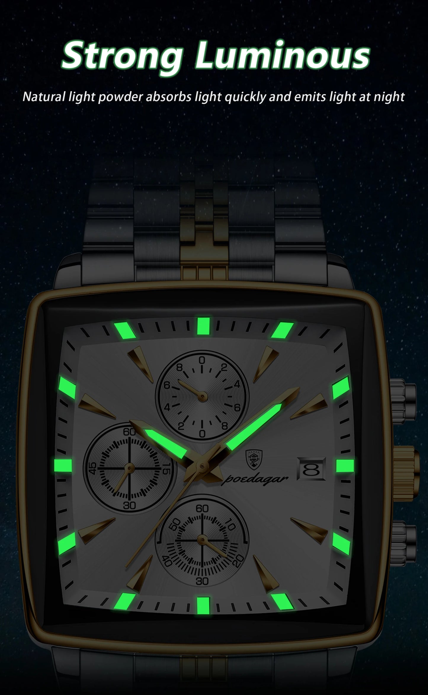 Luxury Square Watch