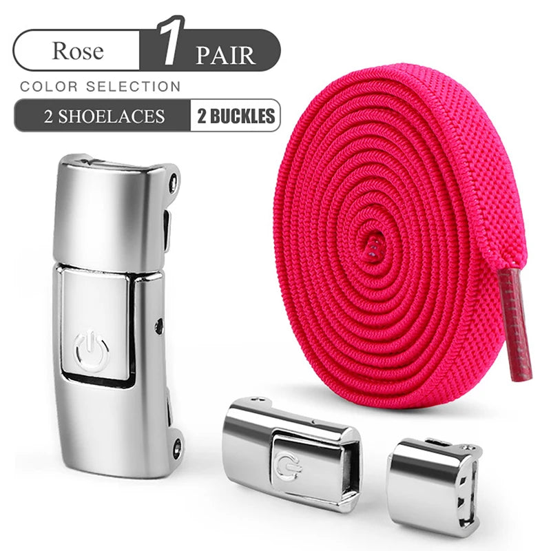 8mm No Tie Shoe Laces Without Ties