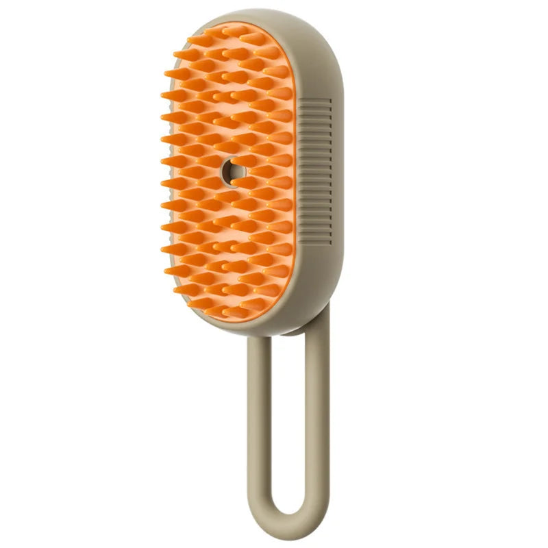 3合1 Dog Hair Brush Cat Hair Brush Electric Pet Cleaning Brush Steam Spray Brush Massage Hair Removal Comb Anti Flying Brush
