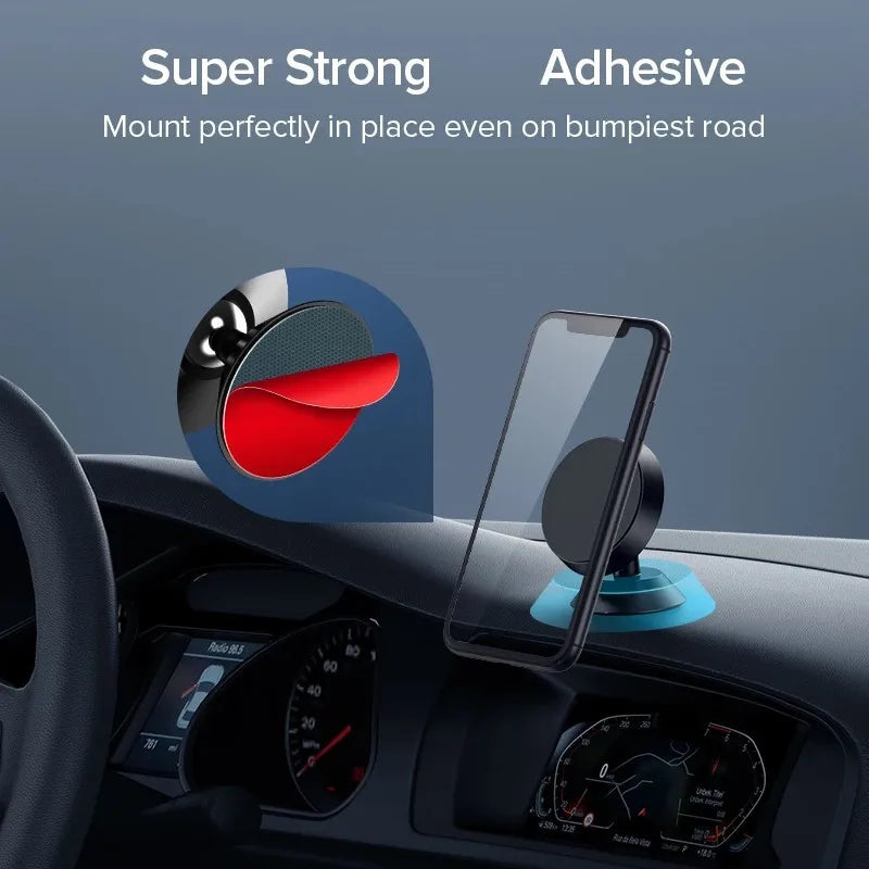 Magnetic Car Phone Holder Magnet Mount Bracket Stick on Car
