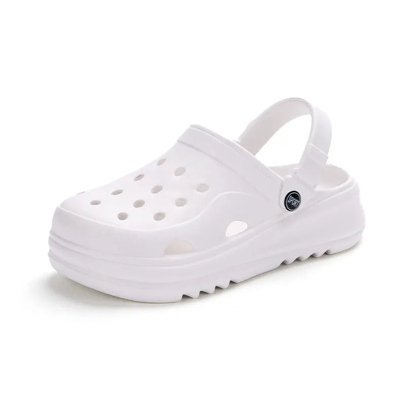 Chunky Platform Clogs Shoes for Women Thick Bottom Non Slip Beach Sandals Woman Summer 2024 Fashion Wedges EVA Sandals Slippers