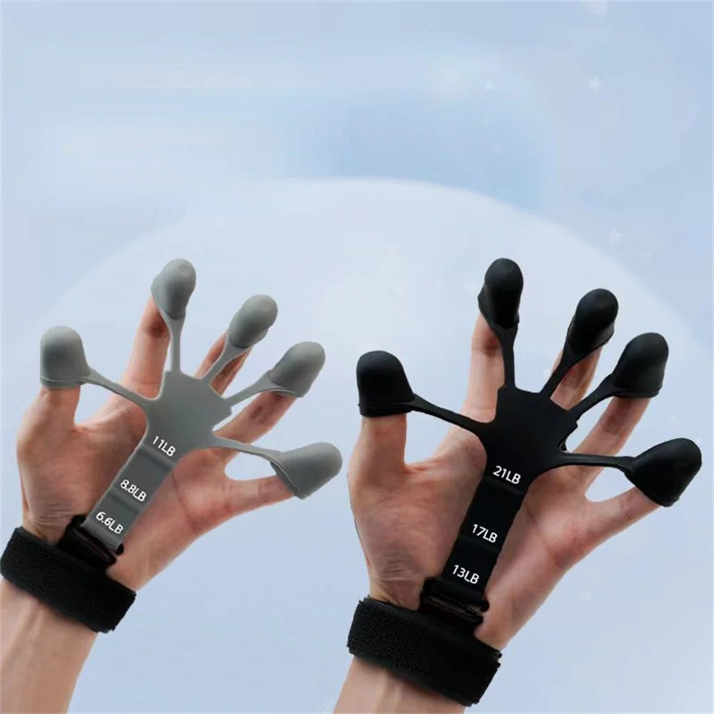 Exercise Finger 5 Finger Silicone Wrist Puller