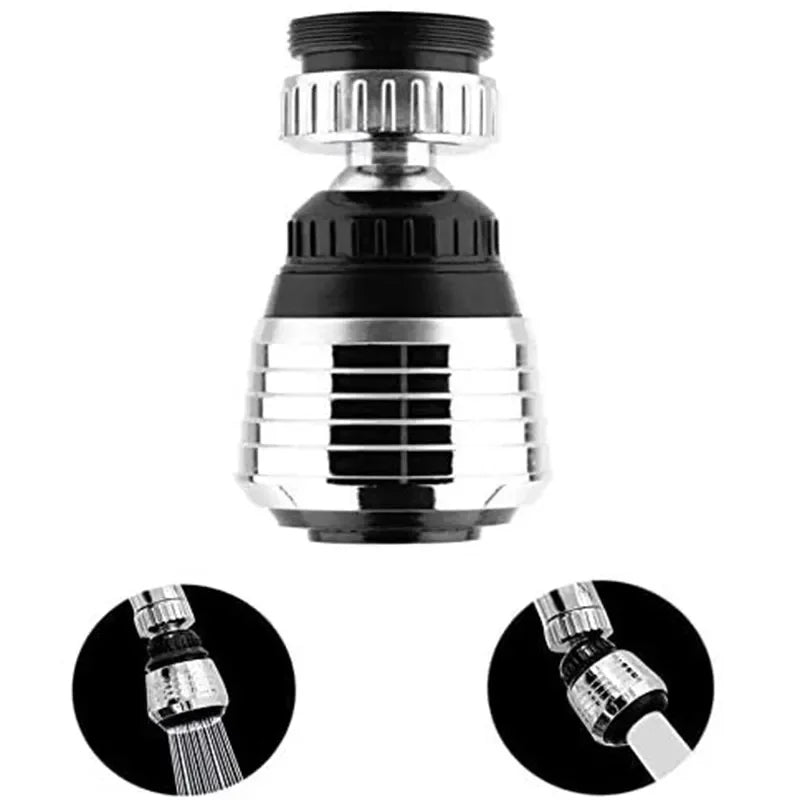 Kitchen Gadgets 2 Modes 360 Rotatable Bubbler High Pressure