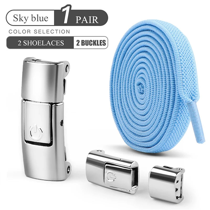 8mm No Tie Shoe Laces Without Ties