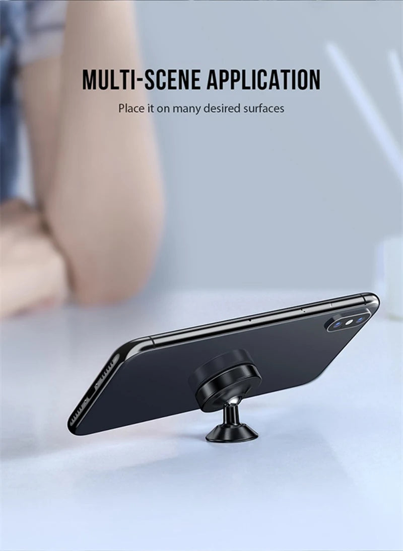 Magnetic Car Phone Holder Magnet Mount Bracket Stick on Car