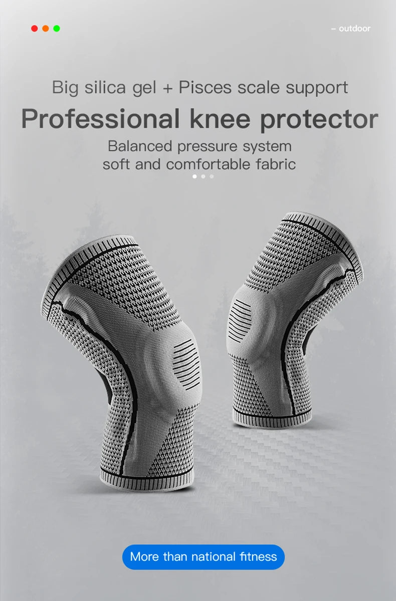 1/2 PC Knee Pads Strap Patella Medial Support