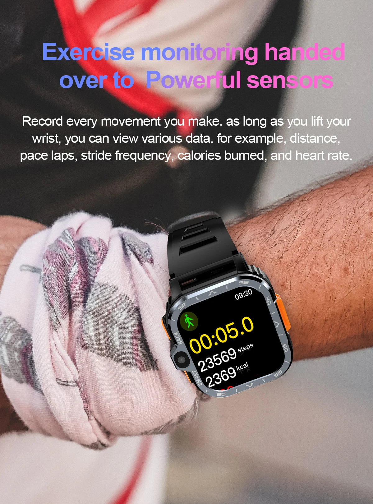 Android Smart Watch Men GPS 16G/64G ROM