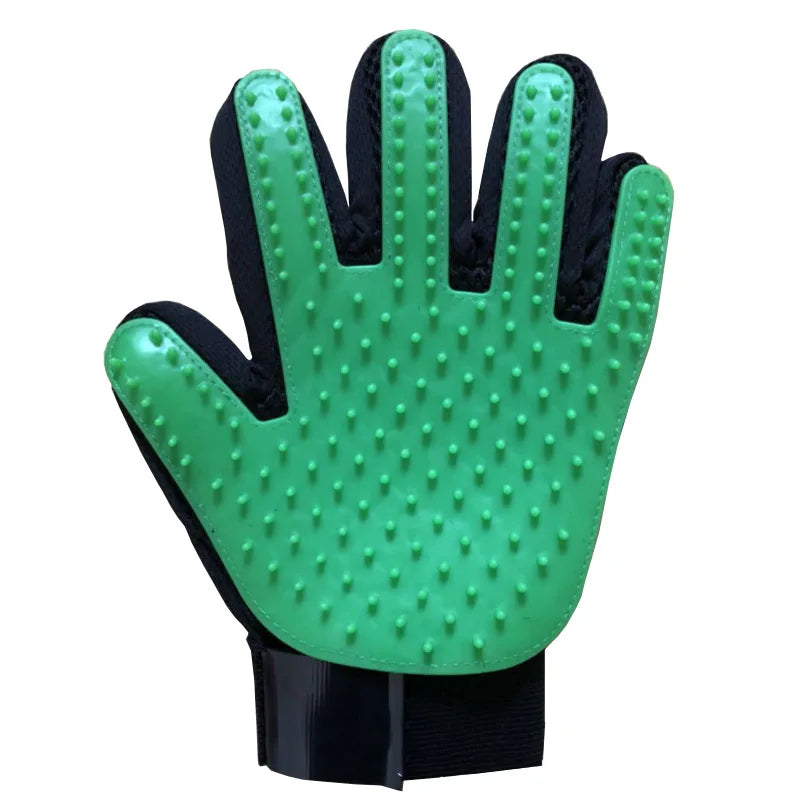 New hot Sell 1PC Cat Hair Remove Gloves Rubber Pet Beauty Cleaning Grooming Effective Massage Dog Combs Floating Brush 6 Color