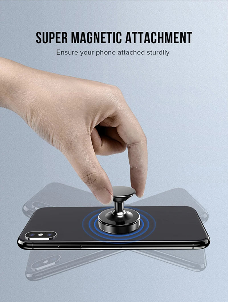 Magnetic Car Phone Holder Magnet Mount Bracket Stick on Car
